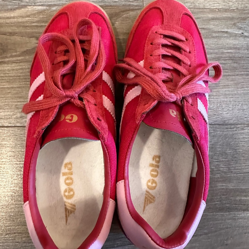 Gola Tornado Shoes - Deep red/candy - Picture 3 of 7